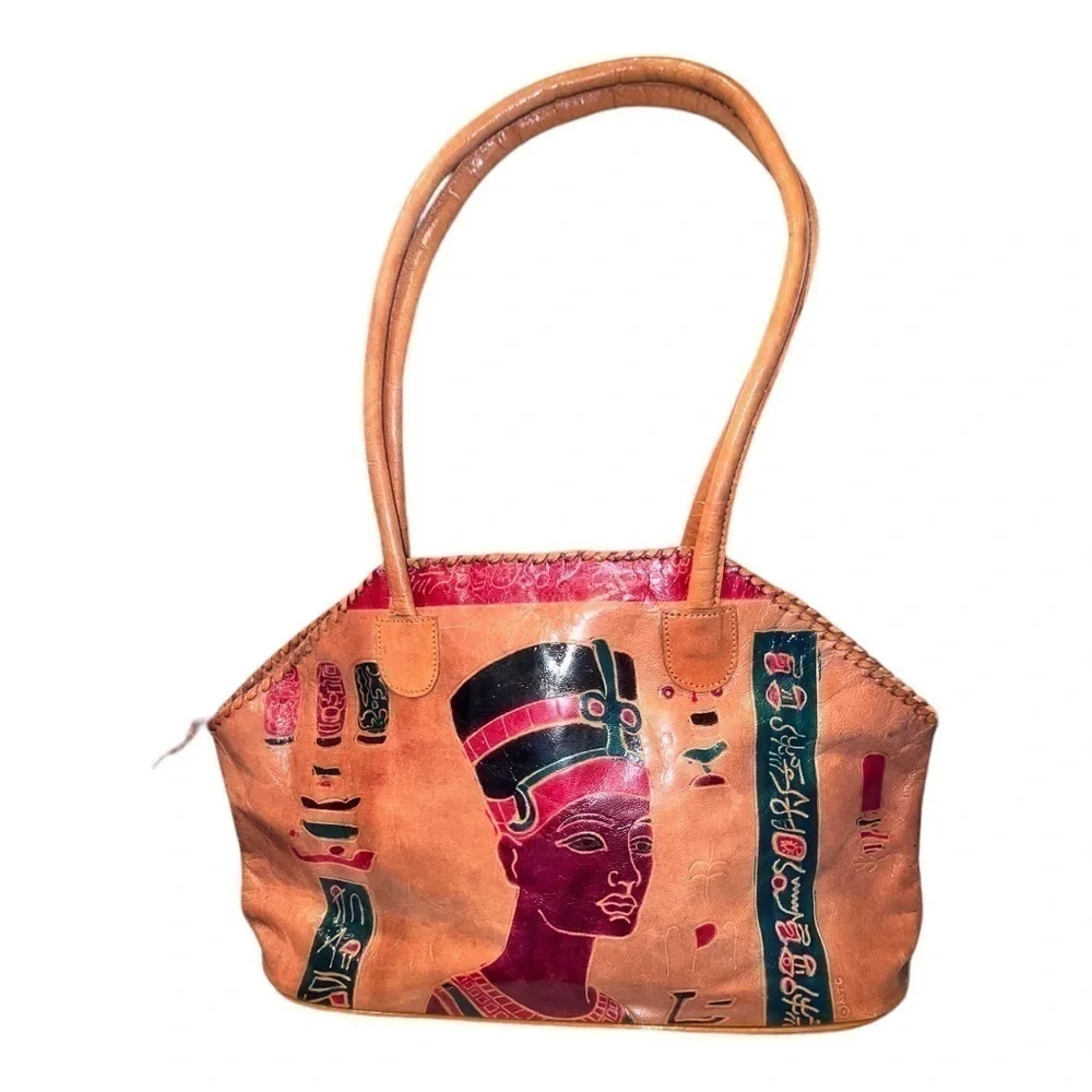 Mediterranean Trading Company Handbag Made In India. Egypt Theme